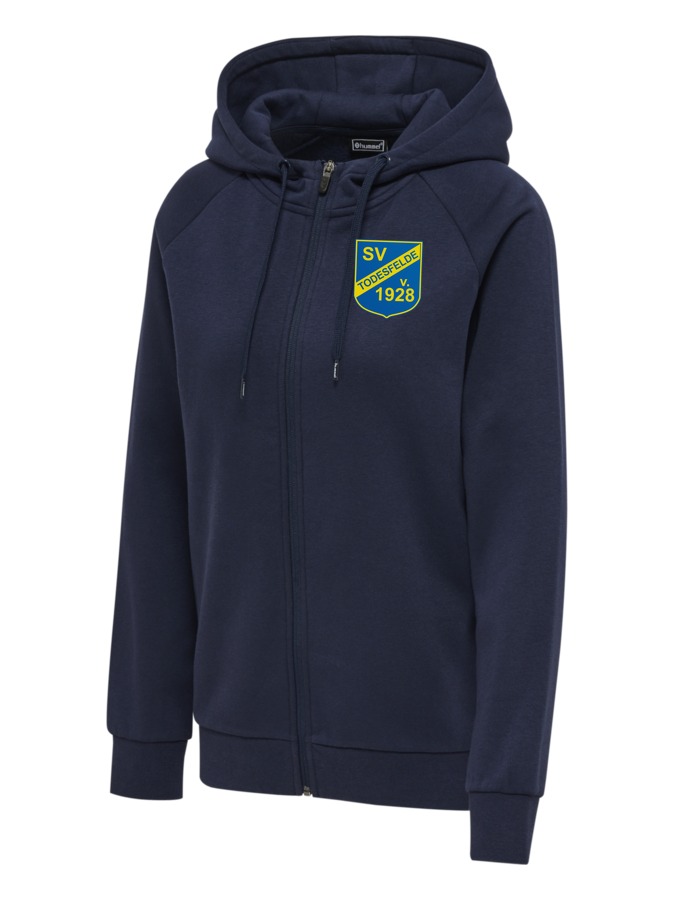 Hummel Red Classic Zip Hoodie Damen