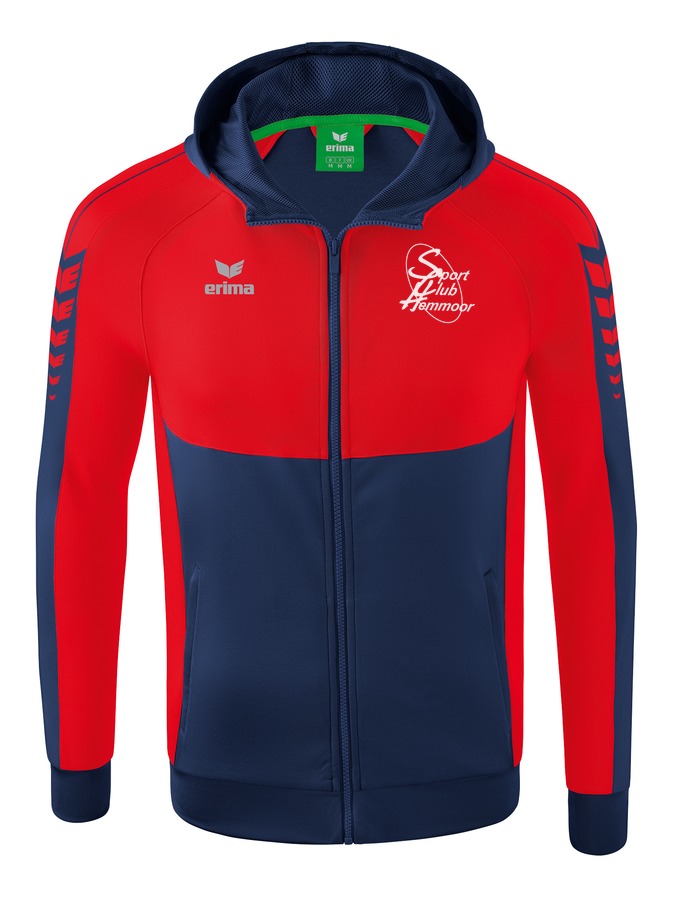 Erima Six Wings Trainingsjacke mit Kapuze