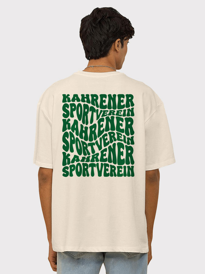 Oversized Shirt Wavy Herren