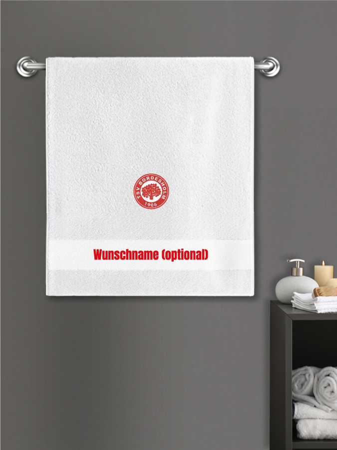 Badehandtuch Team Sticklogo