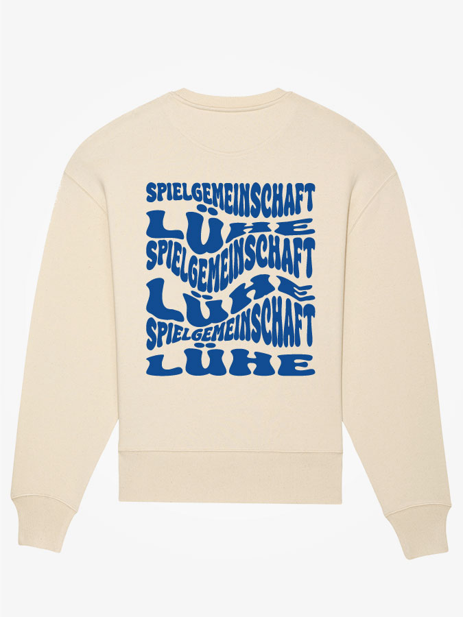 Sweatshirt Oversized Wavy Herren