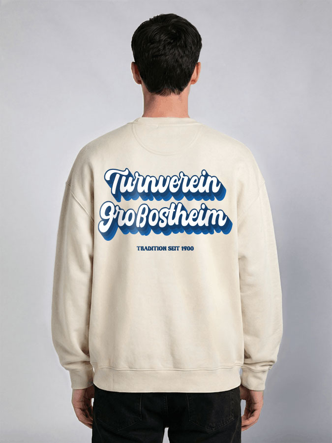 Oversized Sweater Vintage Herren