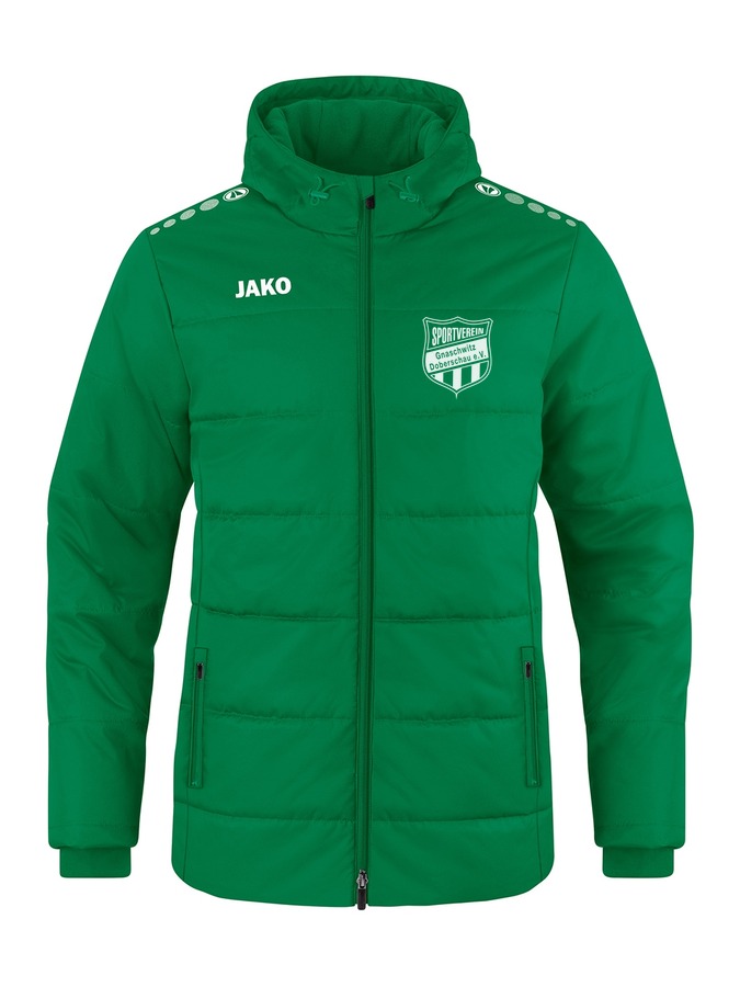 Jako Coachjacke Team mit Kapuze