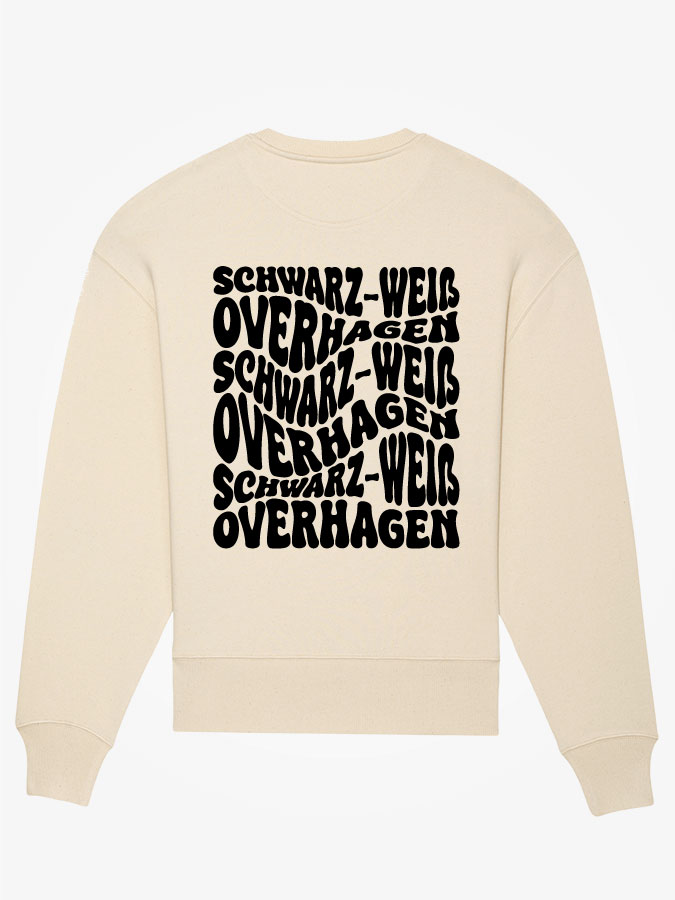 Oversized Sweater Wavy Herren