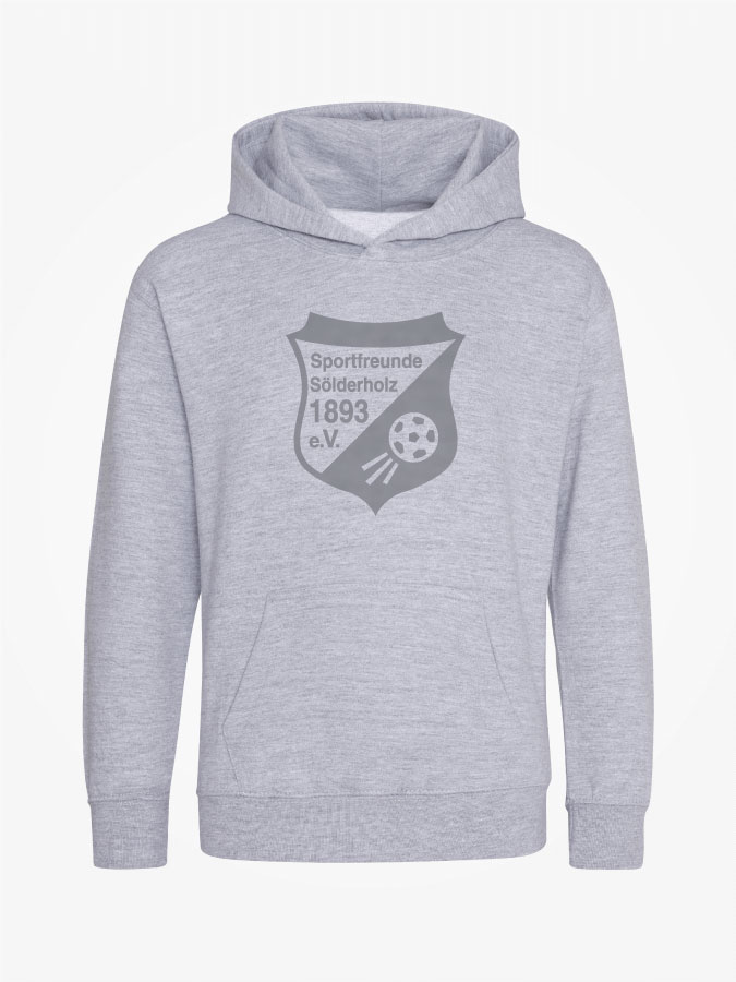 Hoodie All Grey Kids Unisex