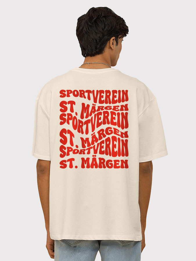 Oversized Shirt Wavy Herren