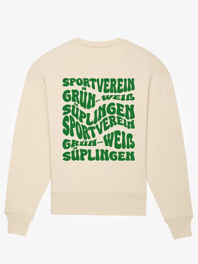 Oversized Sweater Wavy Herren