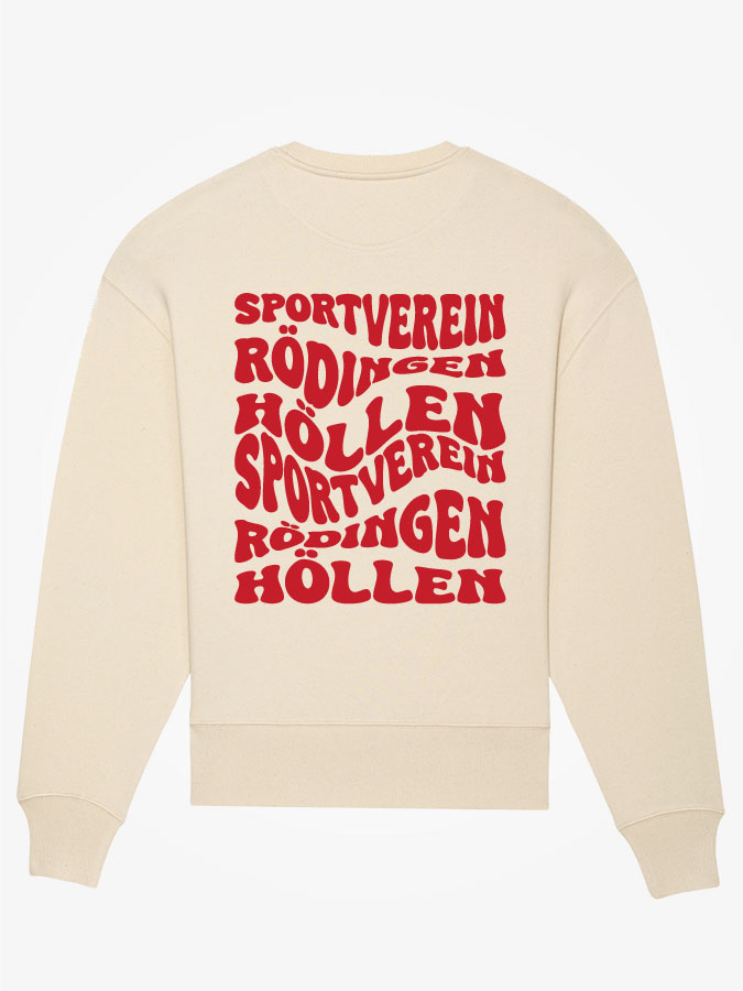 Sweatshirt Oversized Wavy Herren