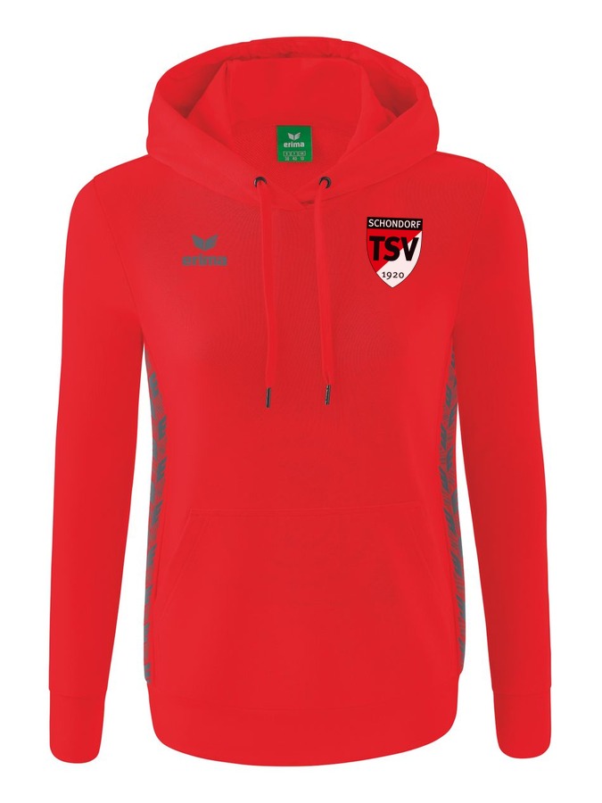 Erima Essential Team Kapuzensweat Damen