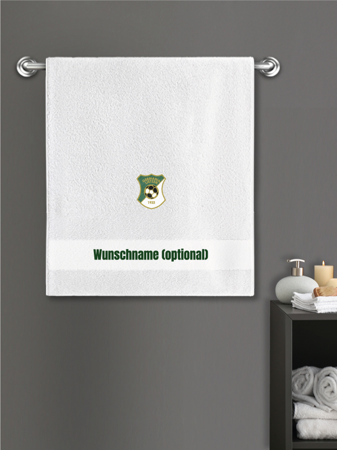 Badehandtuch Team Sticklogo