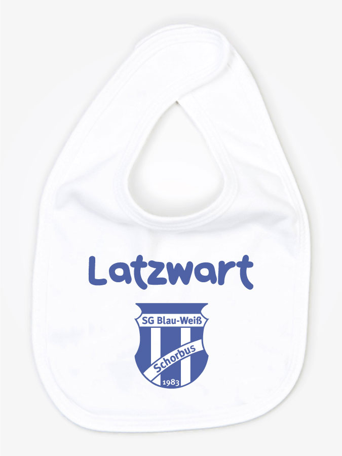 Babylätzchen Latzwart