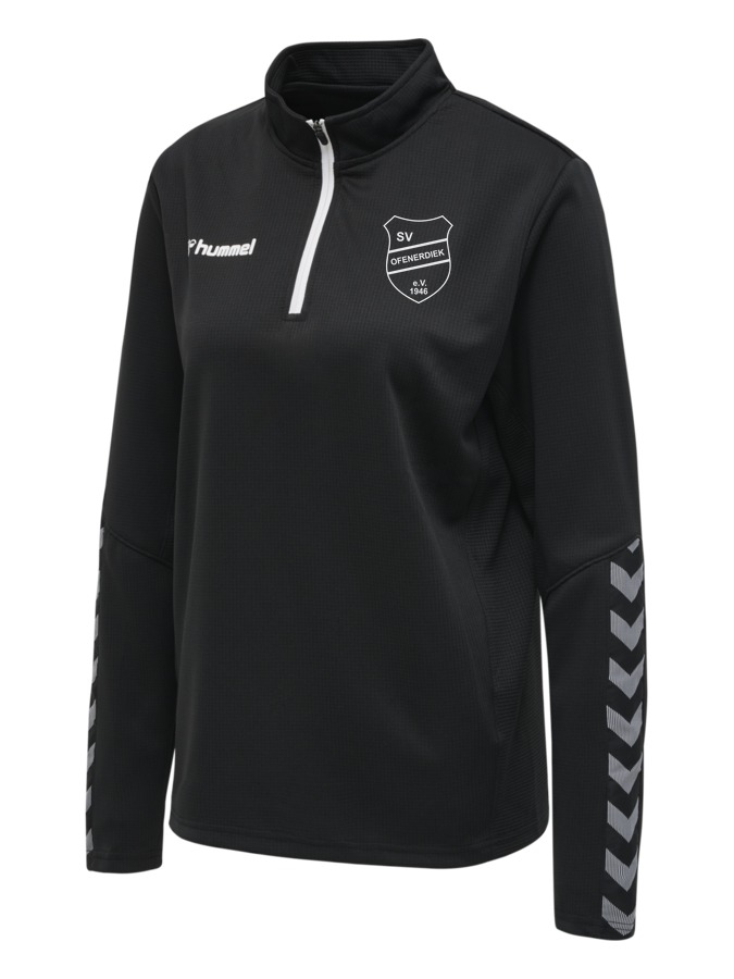 Hummel Authentic Half Zip Sweatshirt Damen