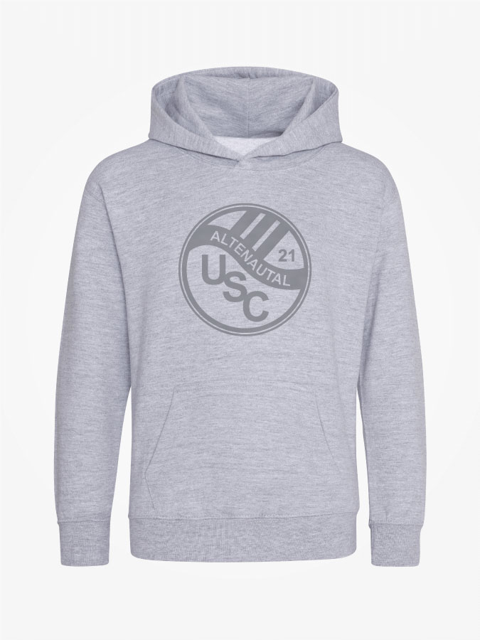 Hoodie All Grey Kids Unisex