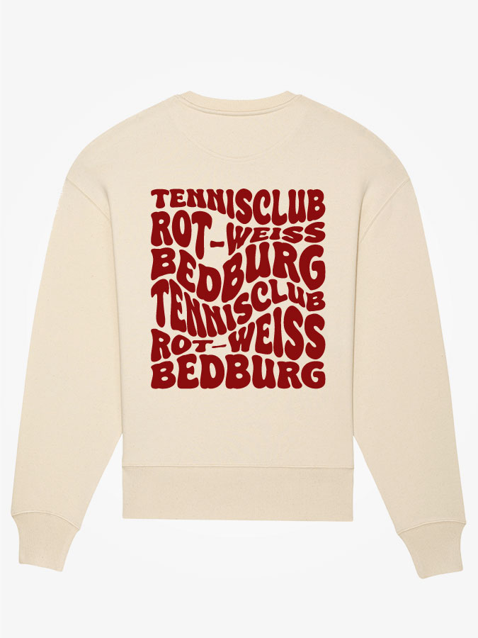 Sweatshirt Oversized Wavy Herren
