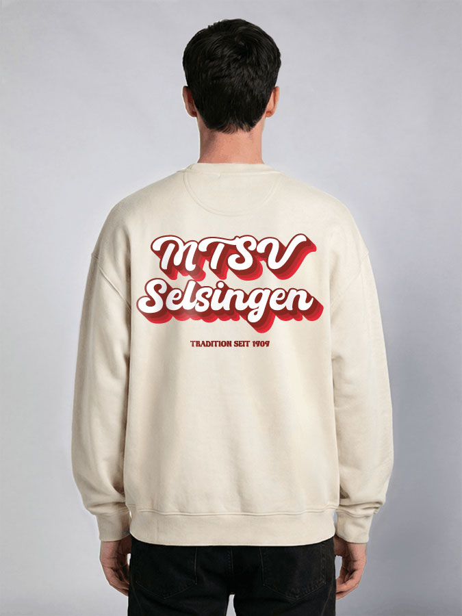 Oversized Sweater Vintage Herren
