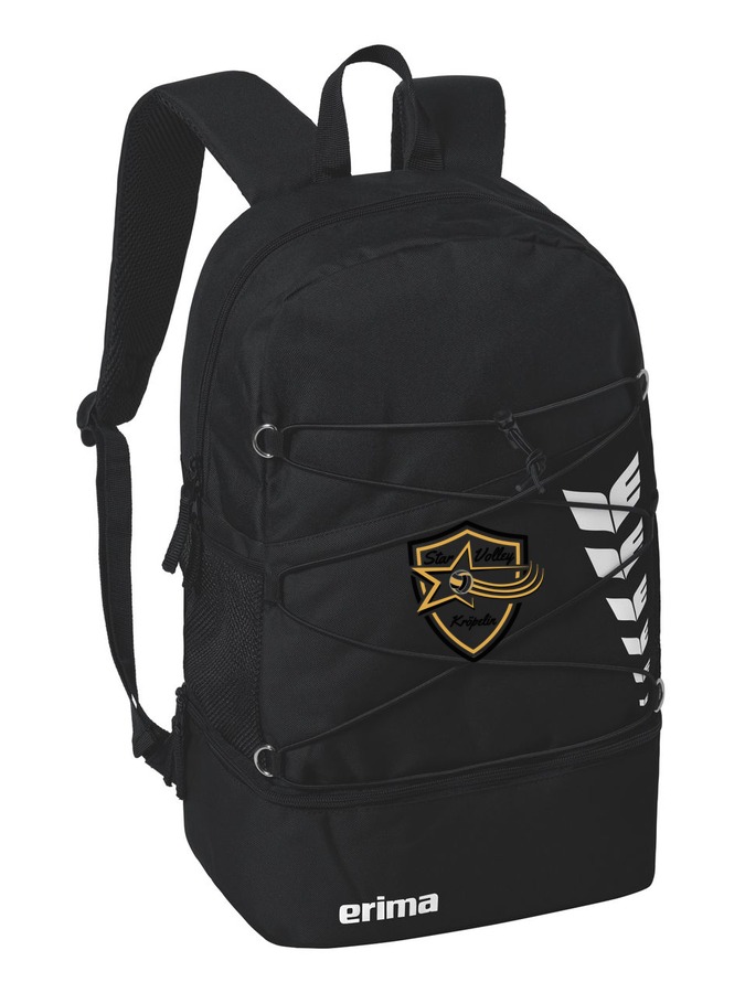 Erima Six Wings Rucksack mit Bodenfach