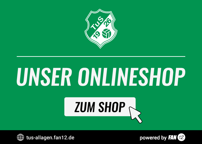 TuS Grün-Weiß Allagen 1926 e.V. Onlineshop
