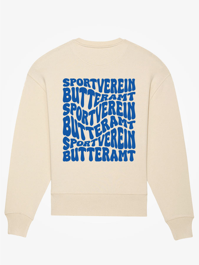 Sweatshirt Oversized Wavy Herren