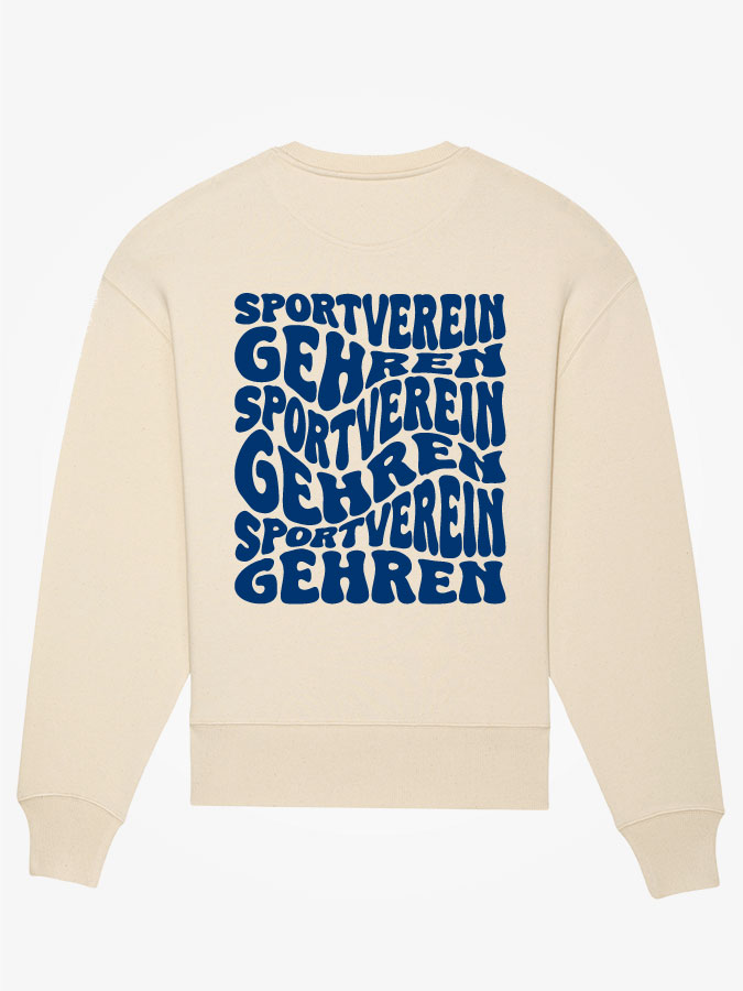 Oversized Sweater Wavy Herren