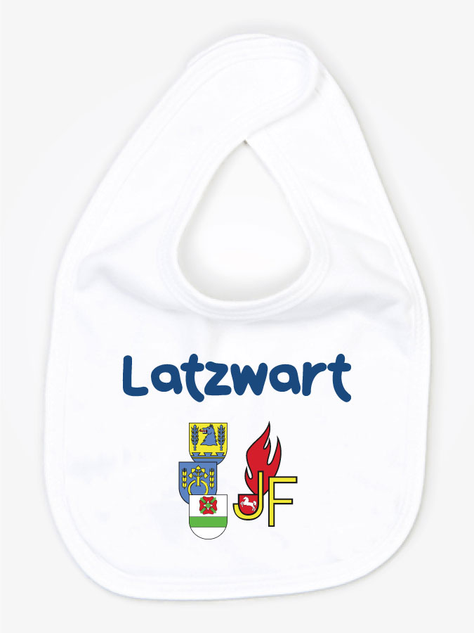 Babylätzchen Latzwart