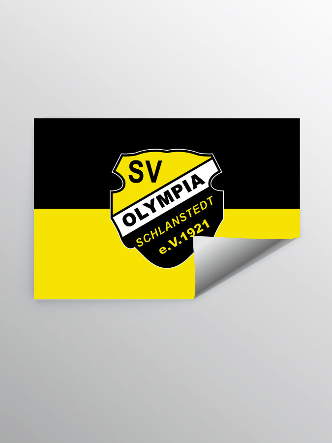 Aufkleber DIN A7 Logo