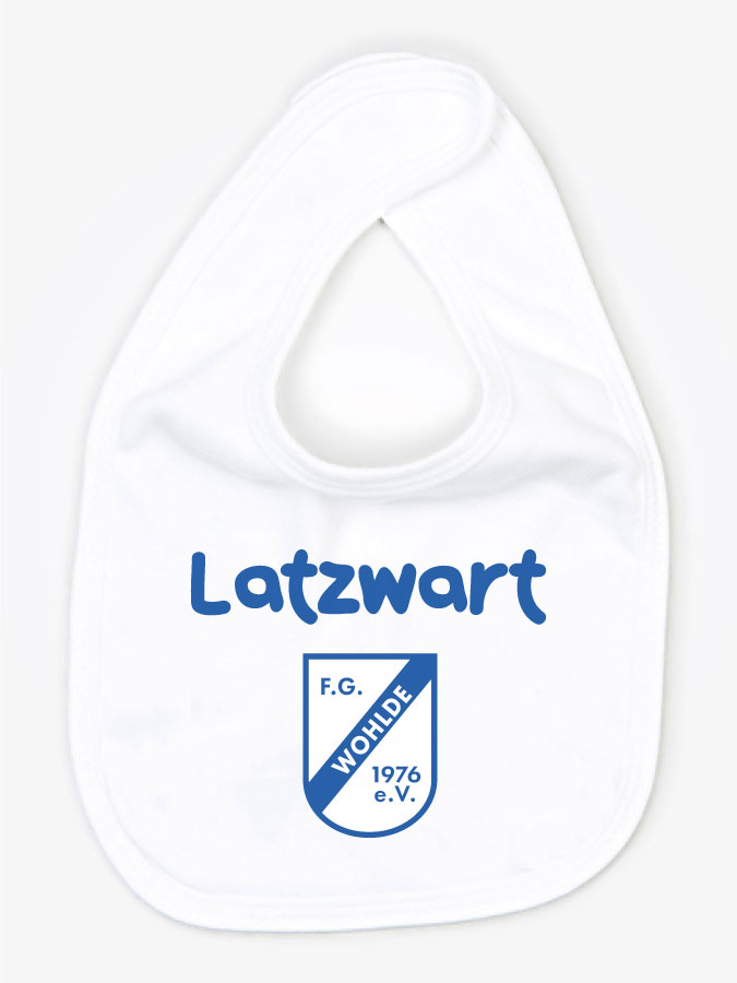 Babylätzchen Latzwart