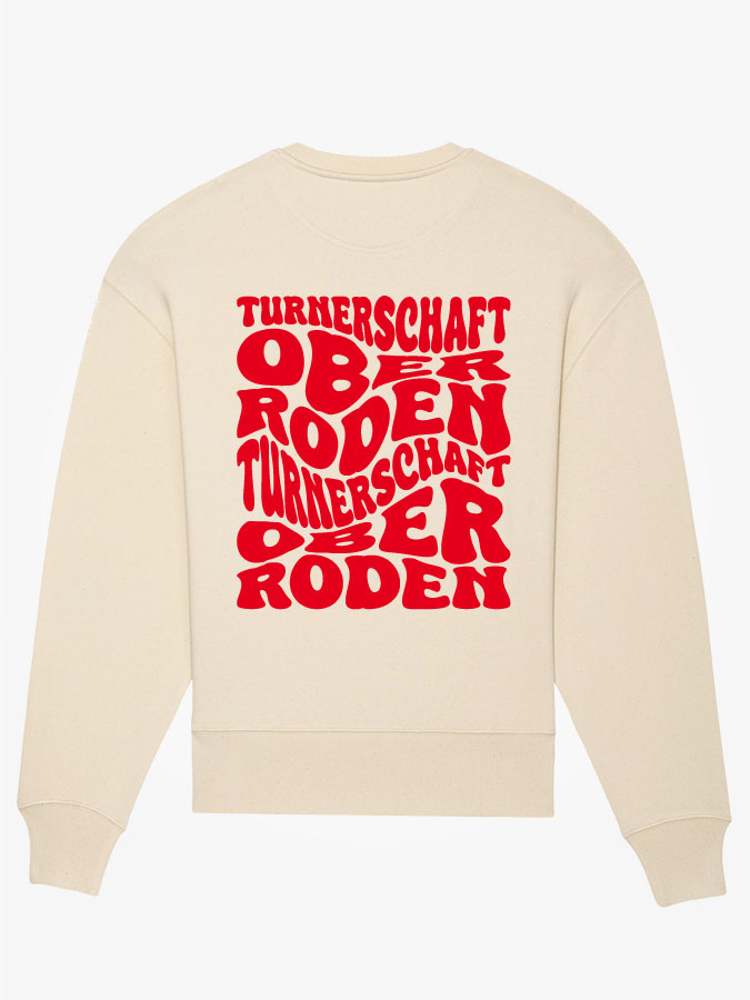 Oversized Sweater Wavy Herren