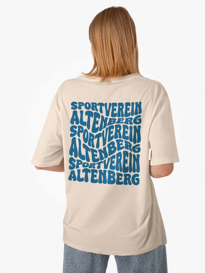 T-Shirt Oversized Wavy Unisex