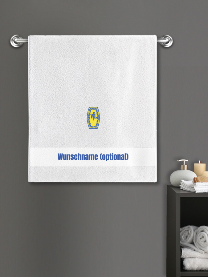 Badehandtuch Team Sticklogo