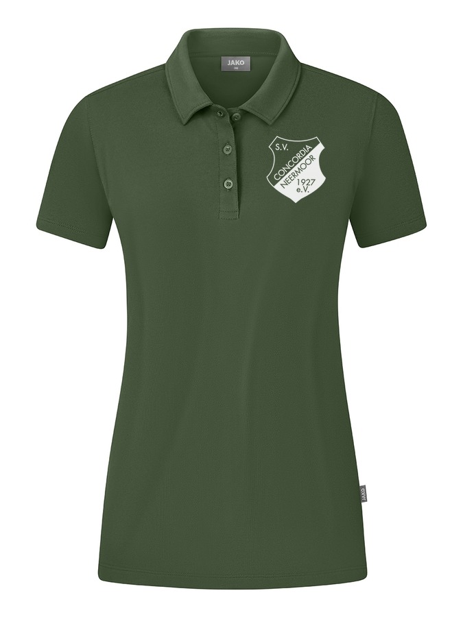 Jako Poloshirt Organic Stretch Damen