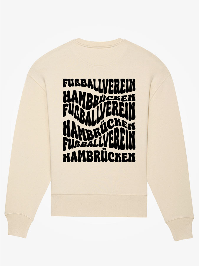 Oversized Sweater Wavy Herren