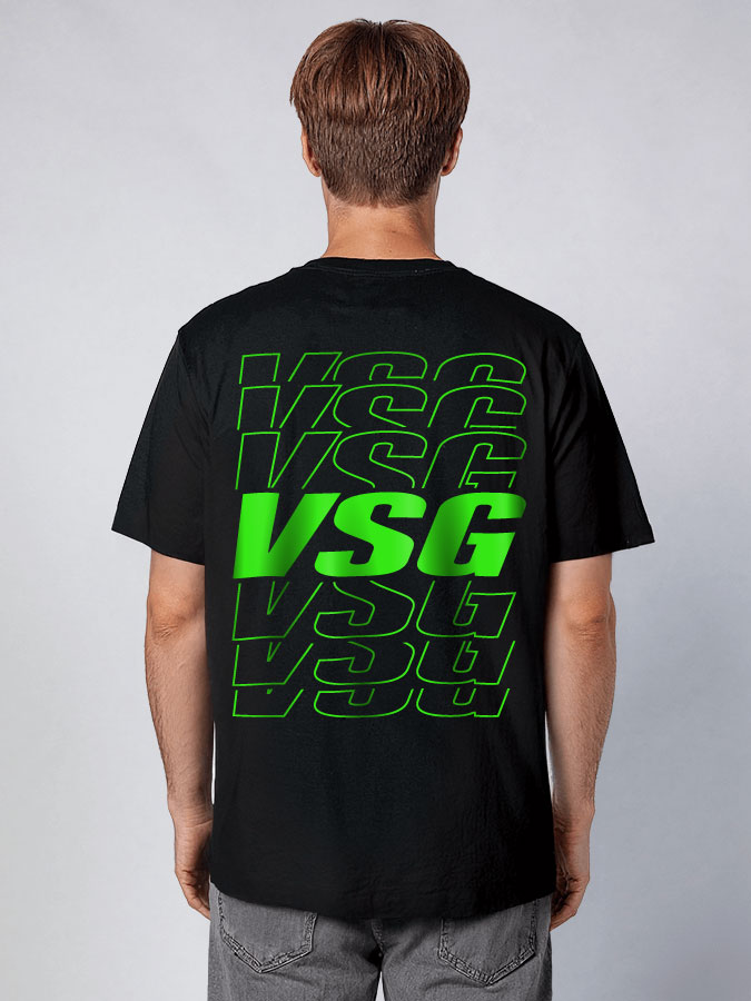 Oversized Shirt Neon Herren