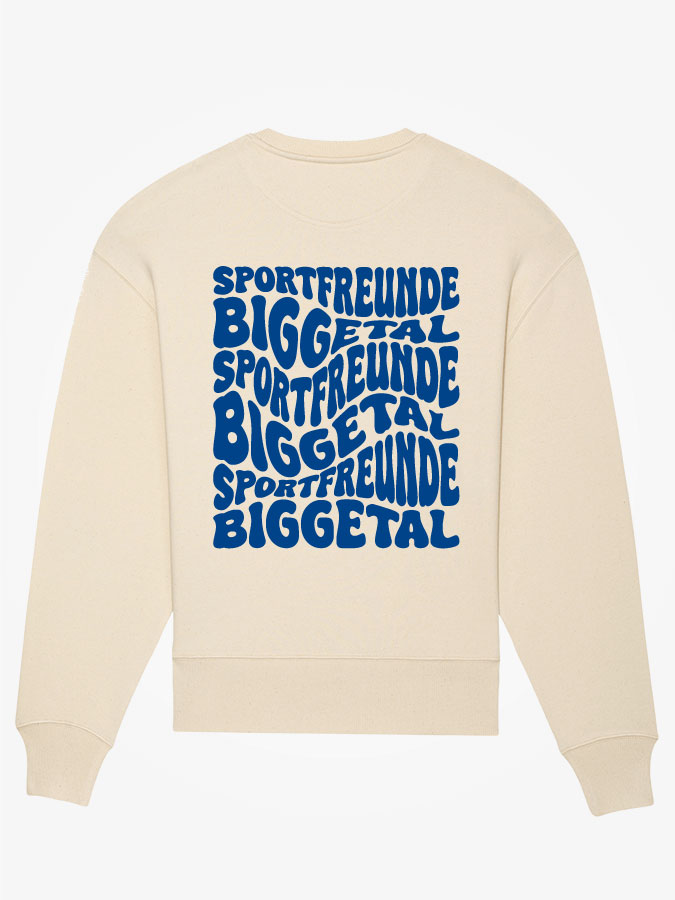 Sweatshirt Oversized Wavy Herren