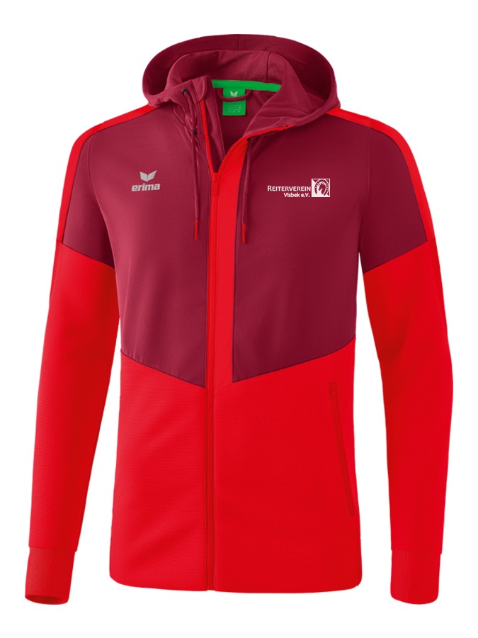 Erima Squad Trainingsjacke mit Kapuze