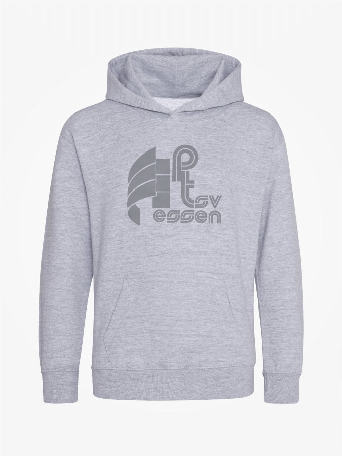Hoodie All Grey Kids Unisex