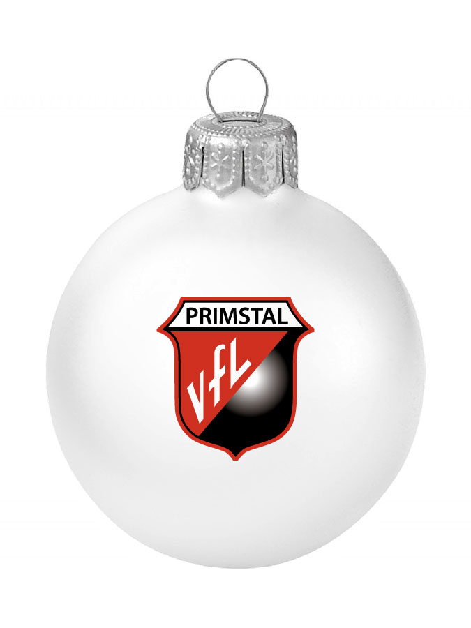 Weihnachtskugel Logo 8cm