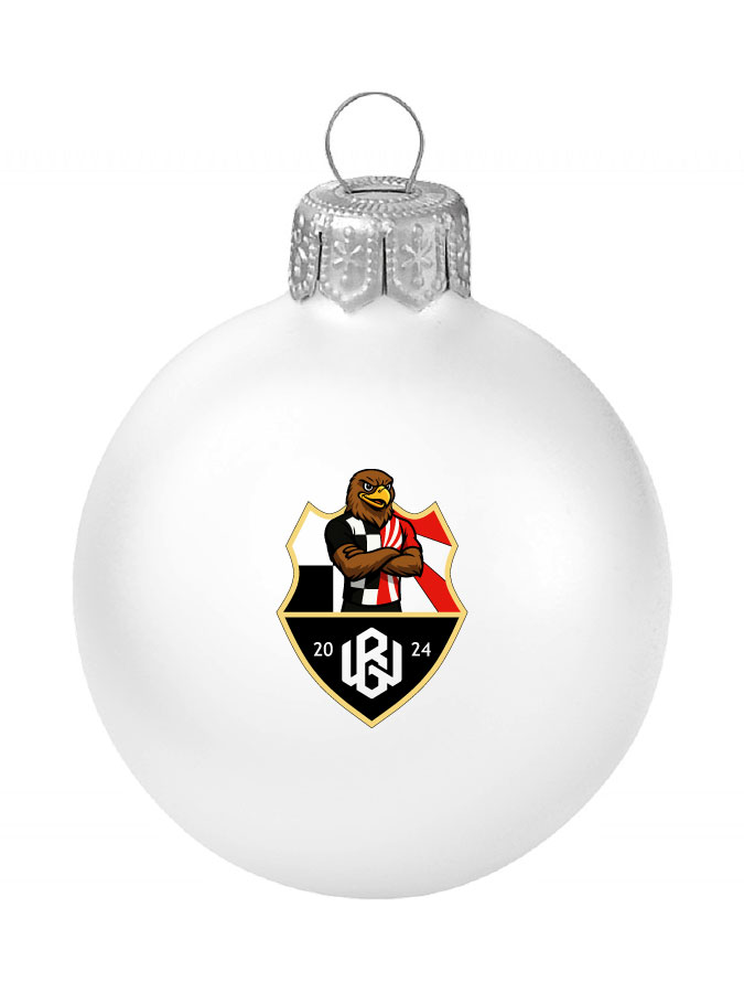 Weihnachtskugel Logo 8cm