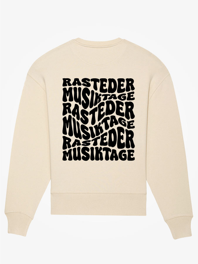 Sweatshirt Oversized Wavy Herren
