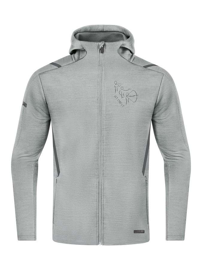 Jako Freizeitjacke Challenge mit Kapuze