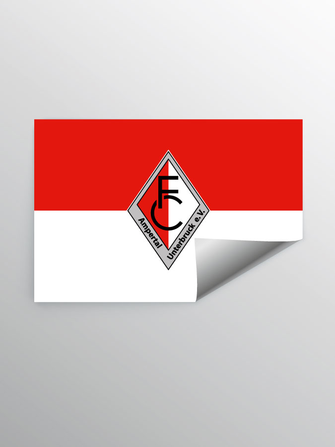 Aufkleber DIN A7 Logo