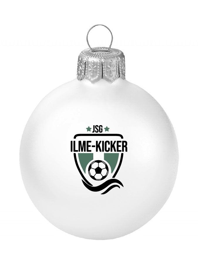 Weihnachtskugel Logo 8cm