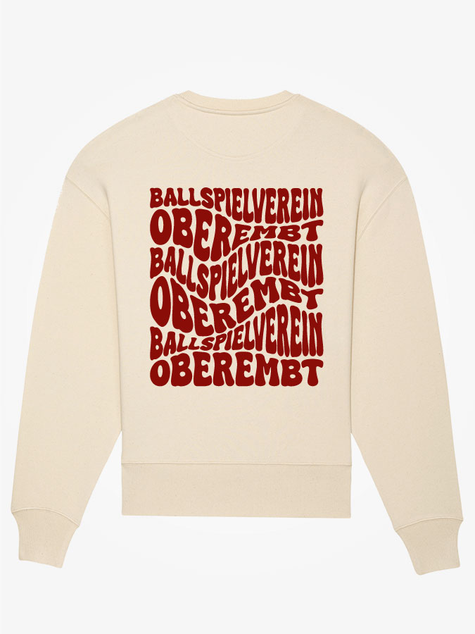 Oversized Sweater Wavy Herren