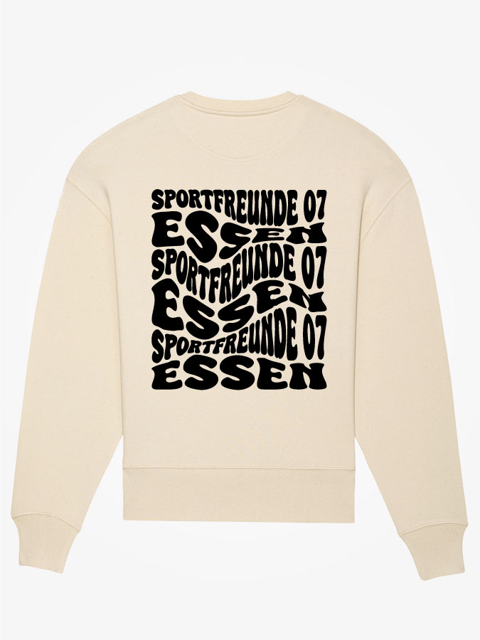 Oversized Sweater Wavy Herren