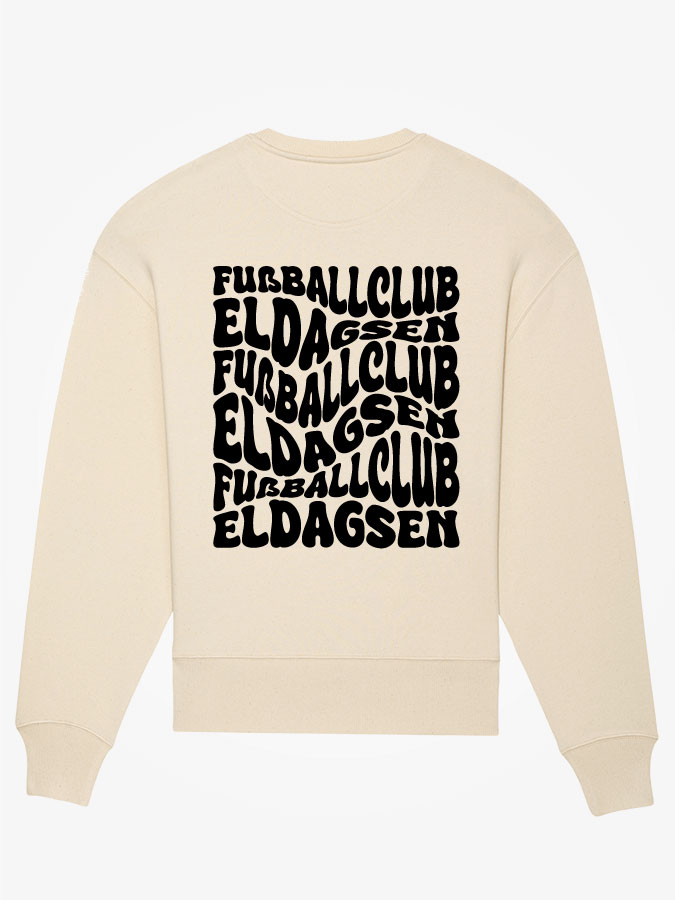 Sweatshirt Oversized Wavy Herren