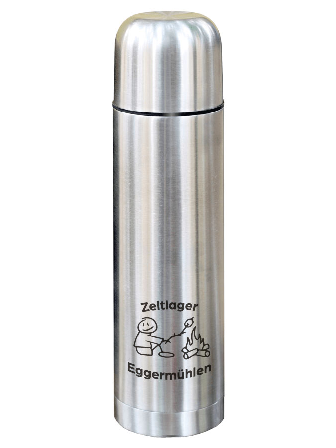 Edelstahl-Thermoskanne