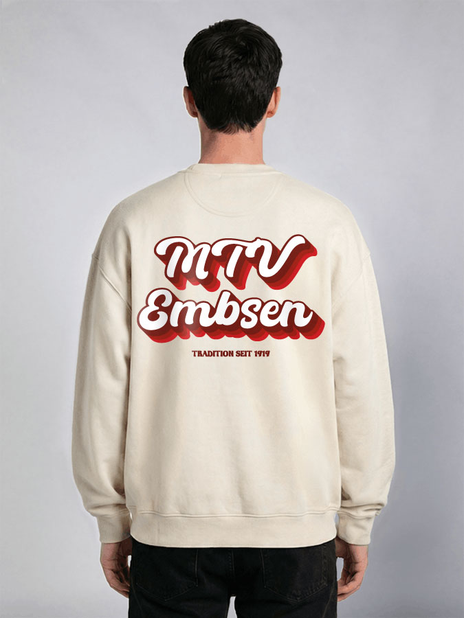 Oversized Sweater Vintage Herren