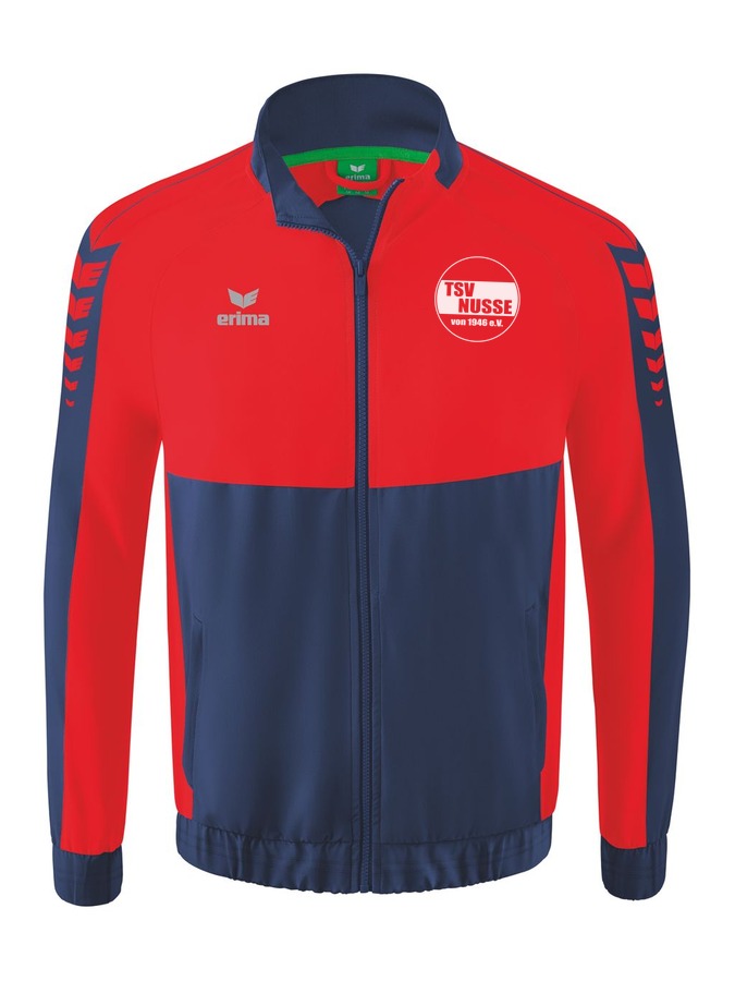 Navy-Rot-Weiß