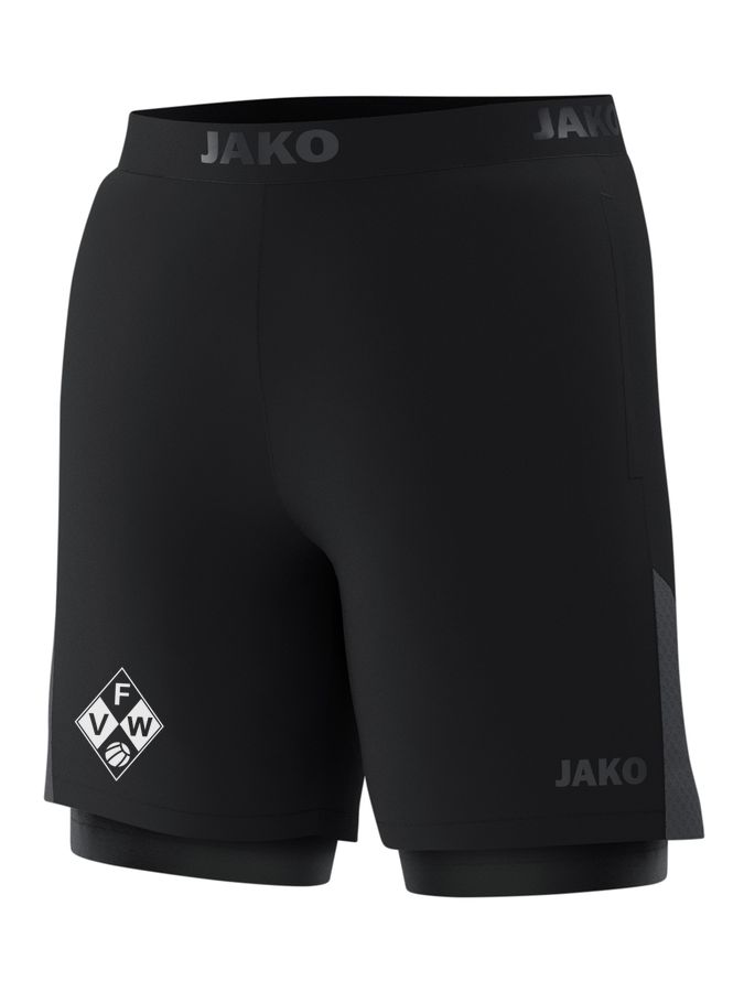 Jako 2-in-1-Short Power
