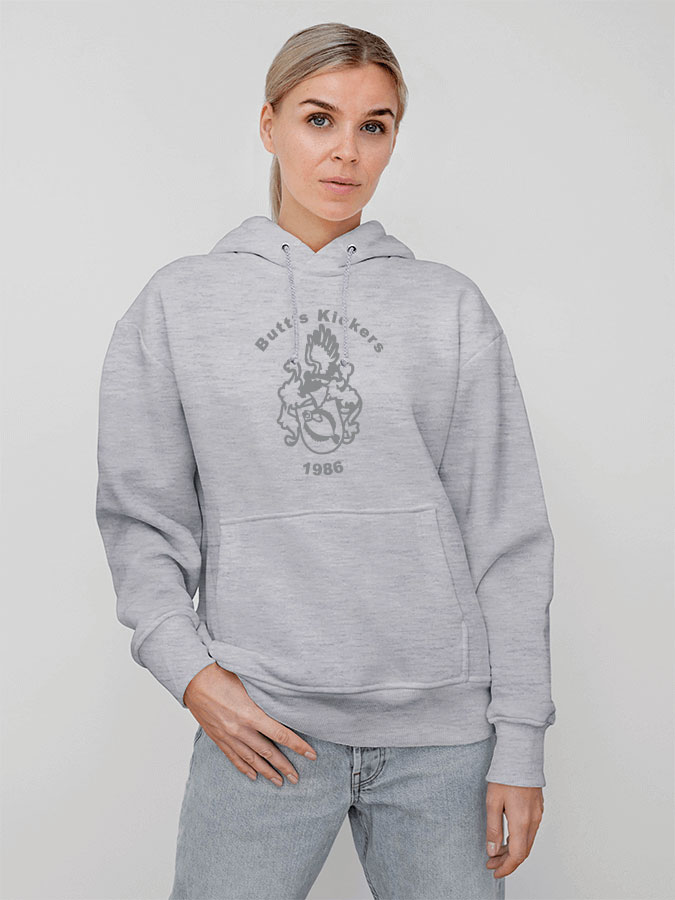Hoodie All Grey Unisex