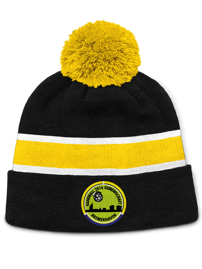 Bommelmütze Sticklogo